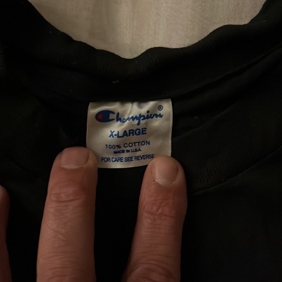 Vintage made in the USA champion black rainbow T-shirt - Picture 3 of 3